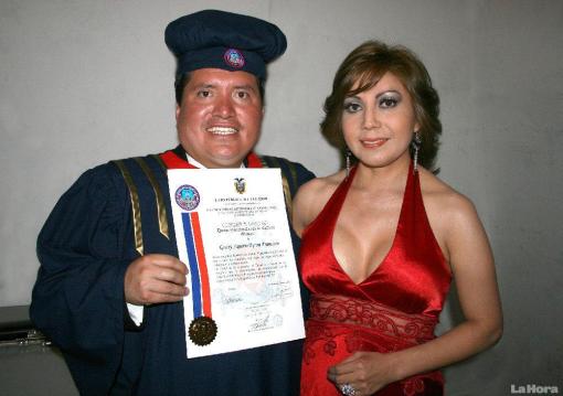 Paco Godoy, Doctorado Honoris Causa, Universidad Autonoma de Quito